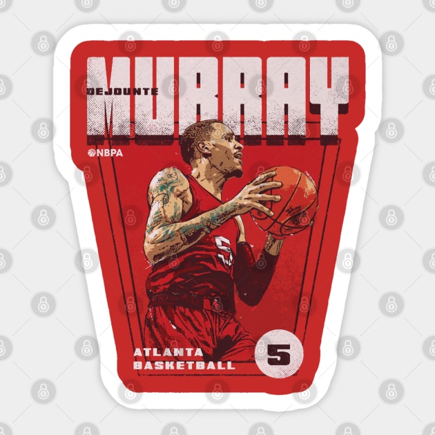 Dejounte Murray Atlanta Premiere Sticker by ClarityMacaws